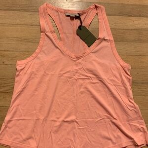 NWT Allsaints Pink Racerback Top Sz M